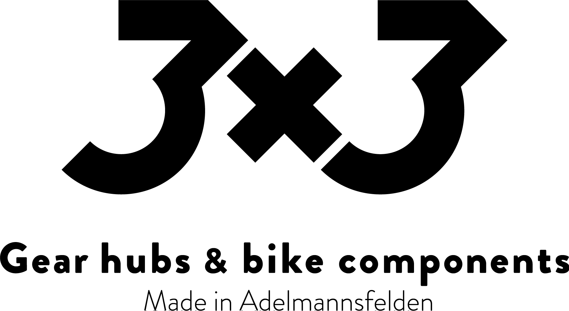 3X3 Logo Made In Adelmannsfelden Light 2 Outline