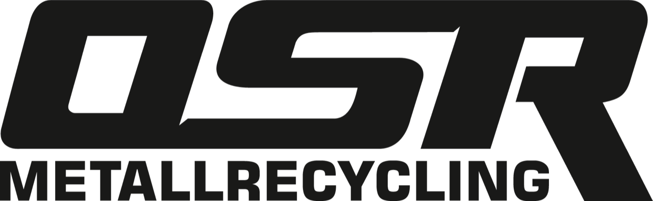 OSR Metallrecycling Logo O Unterzug Schwarz 05I22